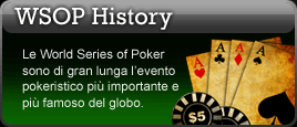 WSOP History WSOP History